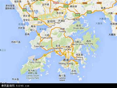 香港地區方位 蓬萊仙山十全十美
